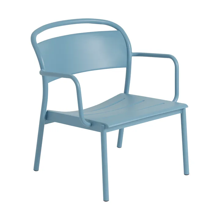 Linear Steel loungestol - Pale blue - Muuto