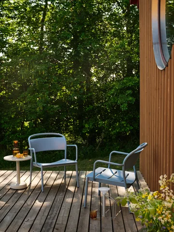 Linear Steel loungestol - Pale blue - Muuto