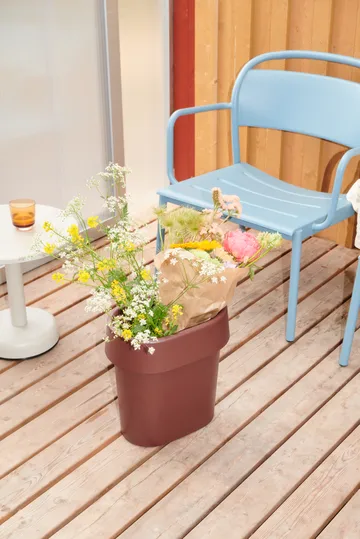 Linear Steel loungestol - Pale blue - Muuto