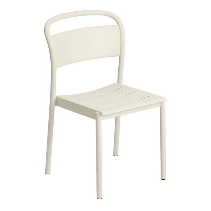 Linear steel side chair stol - Offwhite - Muuto