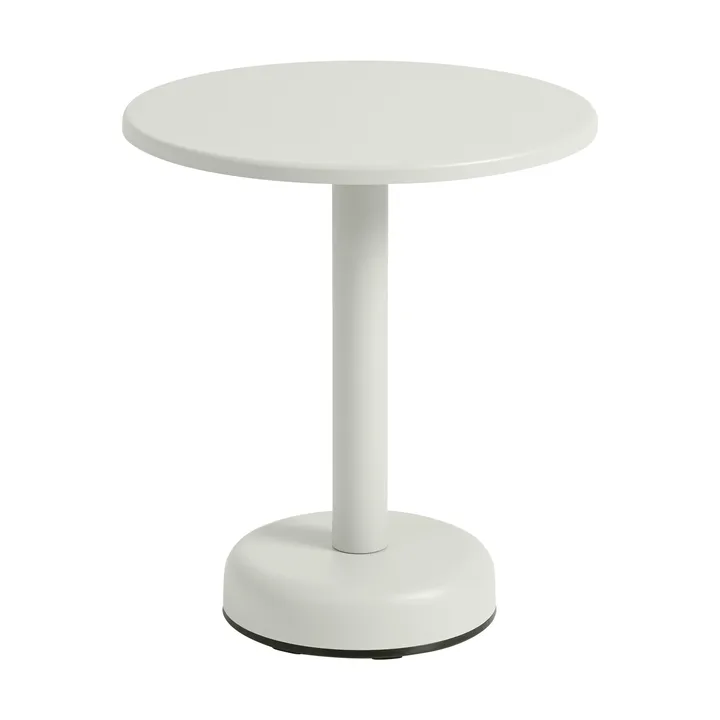 Linear Steel sofabord - Grey, Ø42x47 cm - Muuto