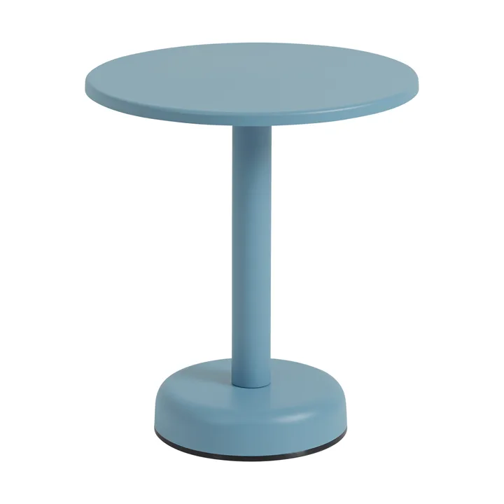 Linear Steel sofabord - Pale blue, Ø42×47 cm - Muuto