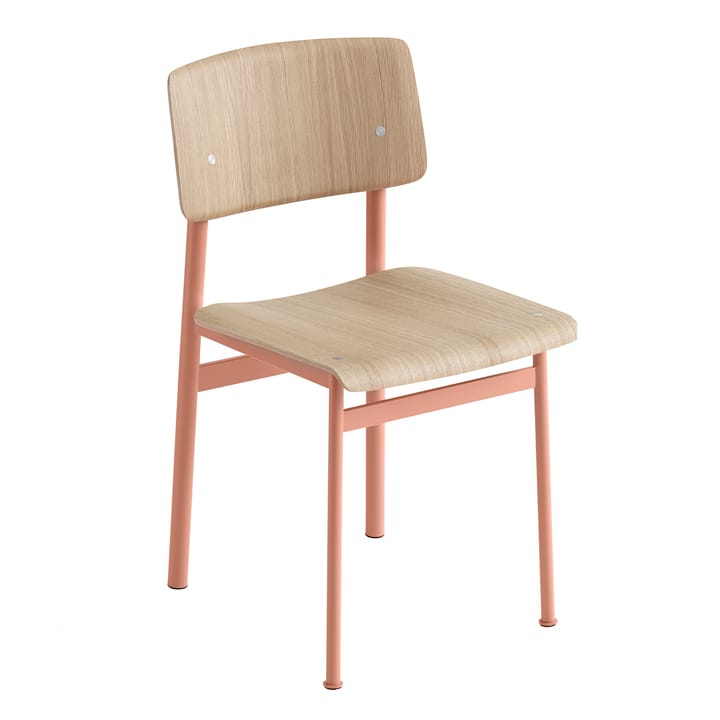 Loft Chair stol - Dusty rose-egetræ - Muuto