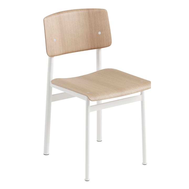 Loft Chair stol - Hvid-egetræ - Muuto