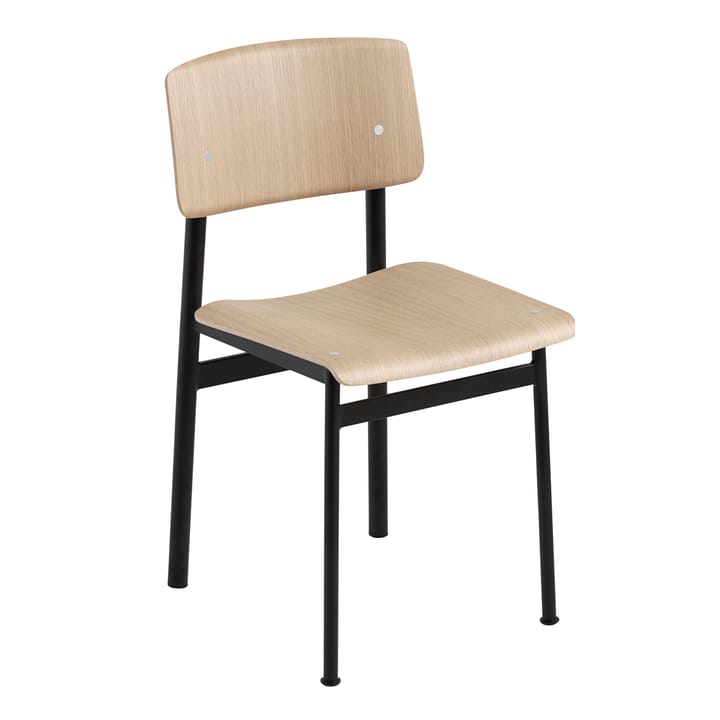 Loft Chair stol - sort-egetræ - Muuto