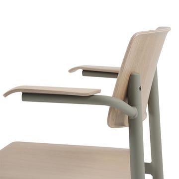 Loft lænestol med armlæn - Oak/Black - Muuto