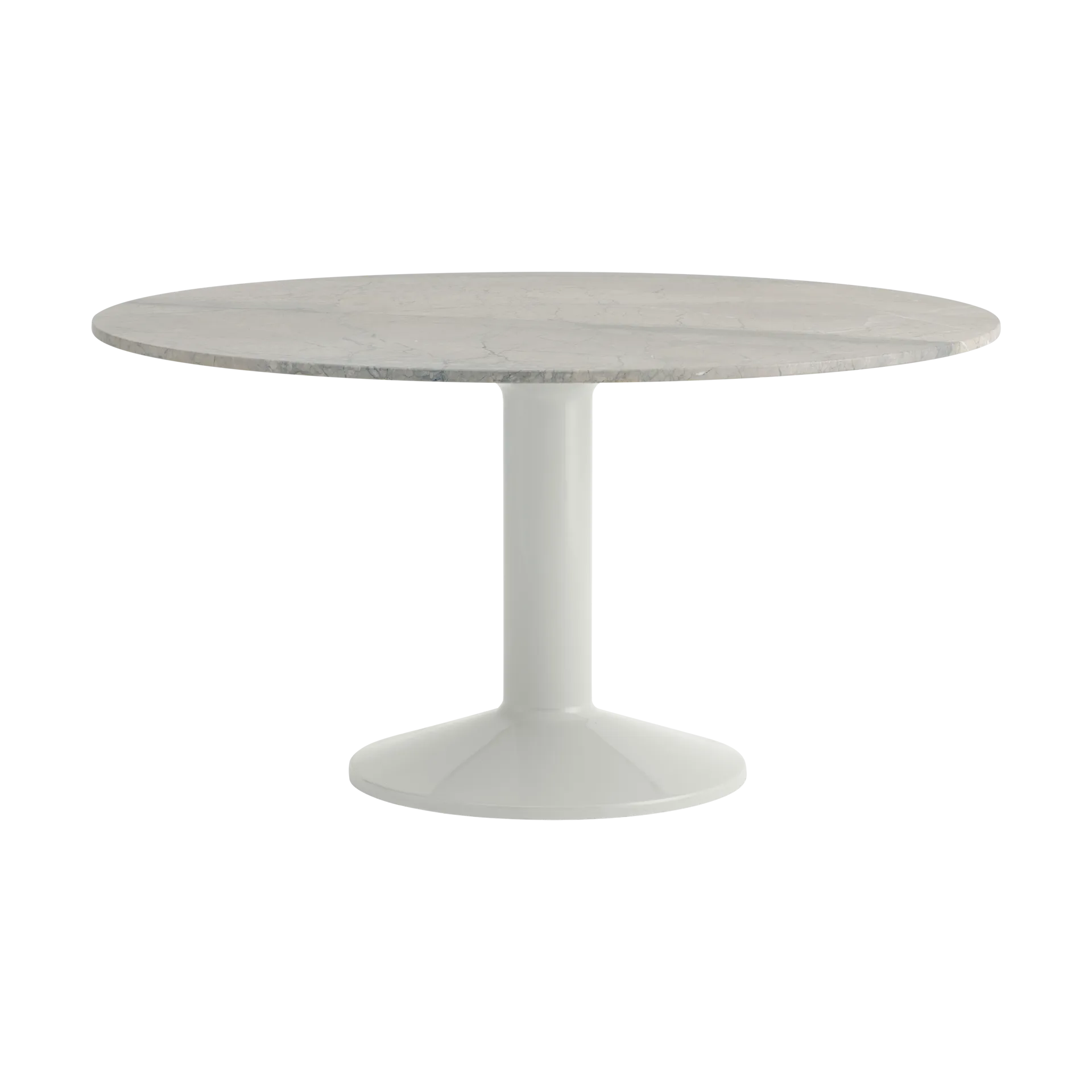 Midst pelarbord Ø140 cm, Grey marble-grey Muuto