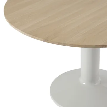 Midst søljebord - Oiled oak-grey, Ø120 cm - Muuto