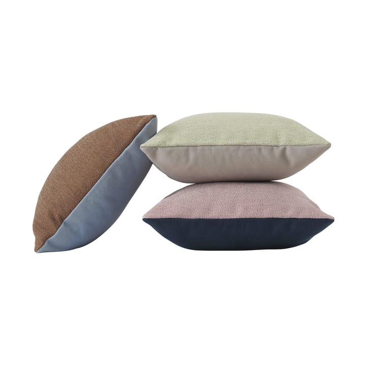 Mingle pude 45x45 cm, Copper Brown/Light Blue Muuto