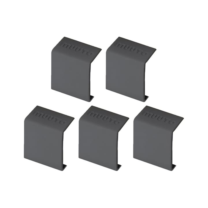 Mini stacked 2.0 clips, 5-pakke - grå - Muuto