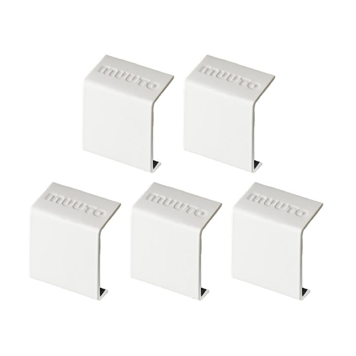 Mini stacked 2.0 clips, 5-pakke - hvid - Muuto