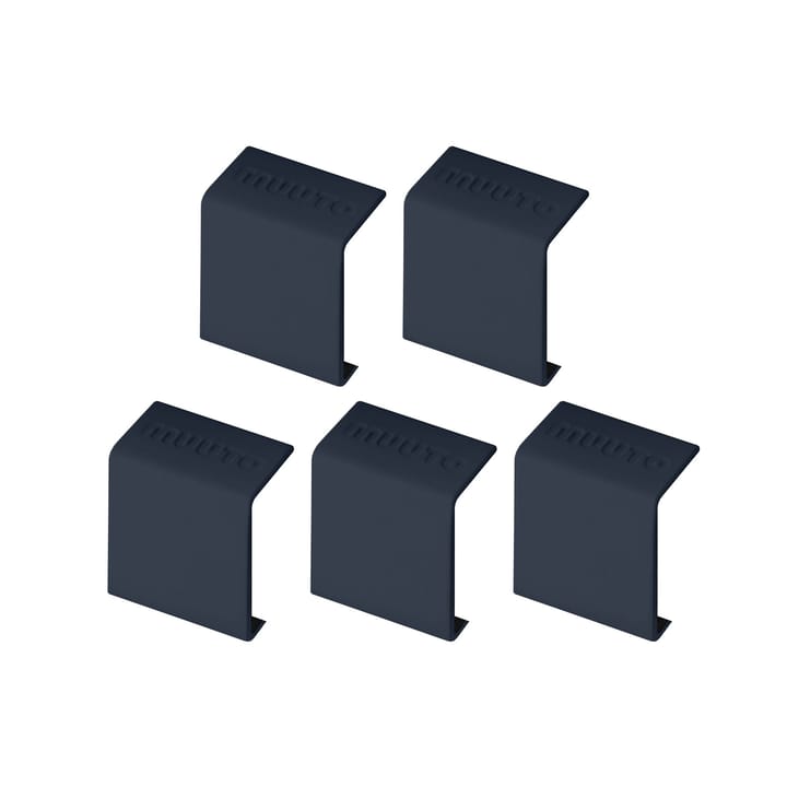 Mini stacked 2.0 clips, 5-pakke - Midnatsblå - Muuto