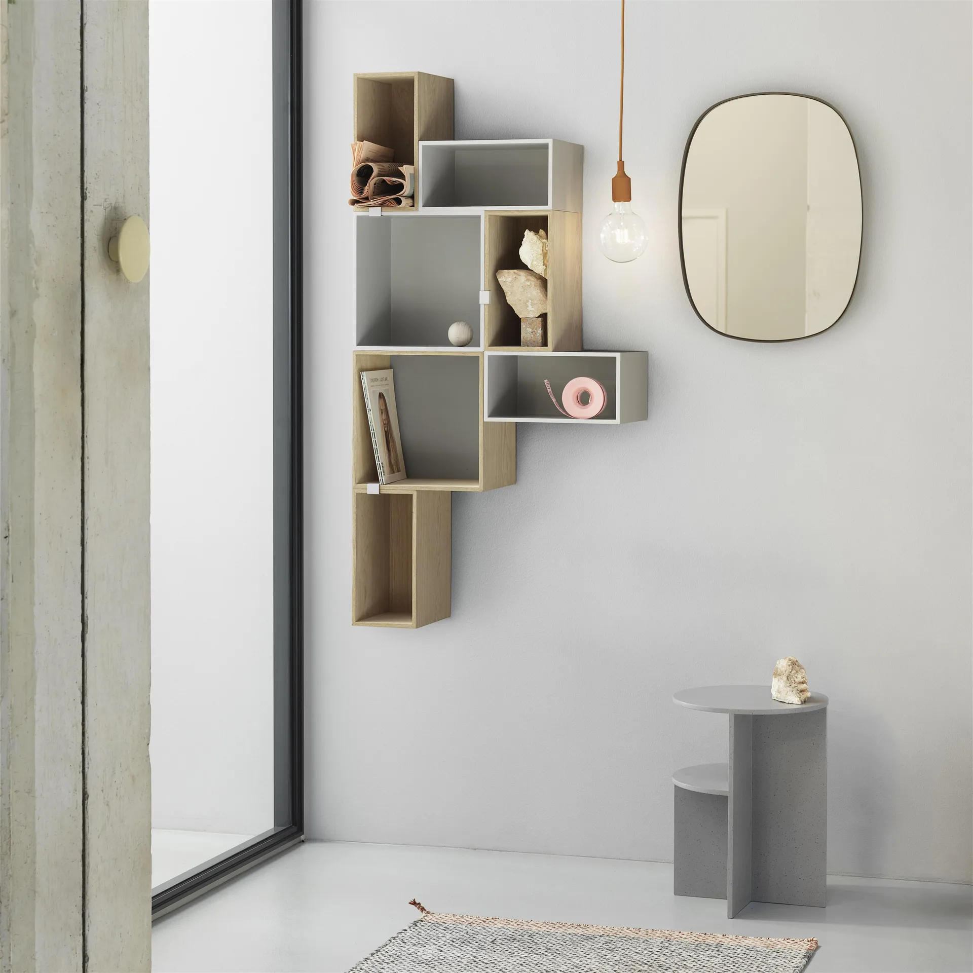 Mini Stacked 2.0 hyldesystem small, eg Muuto