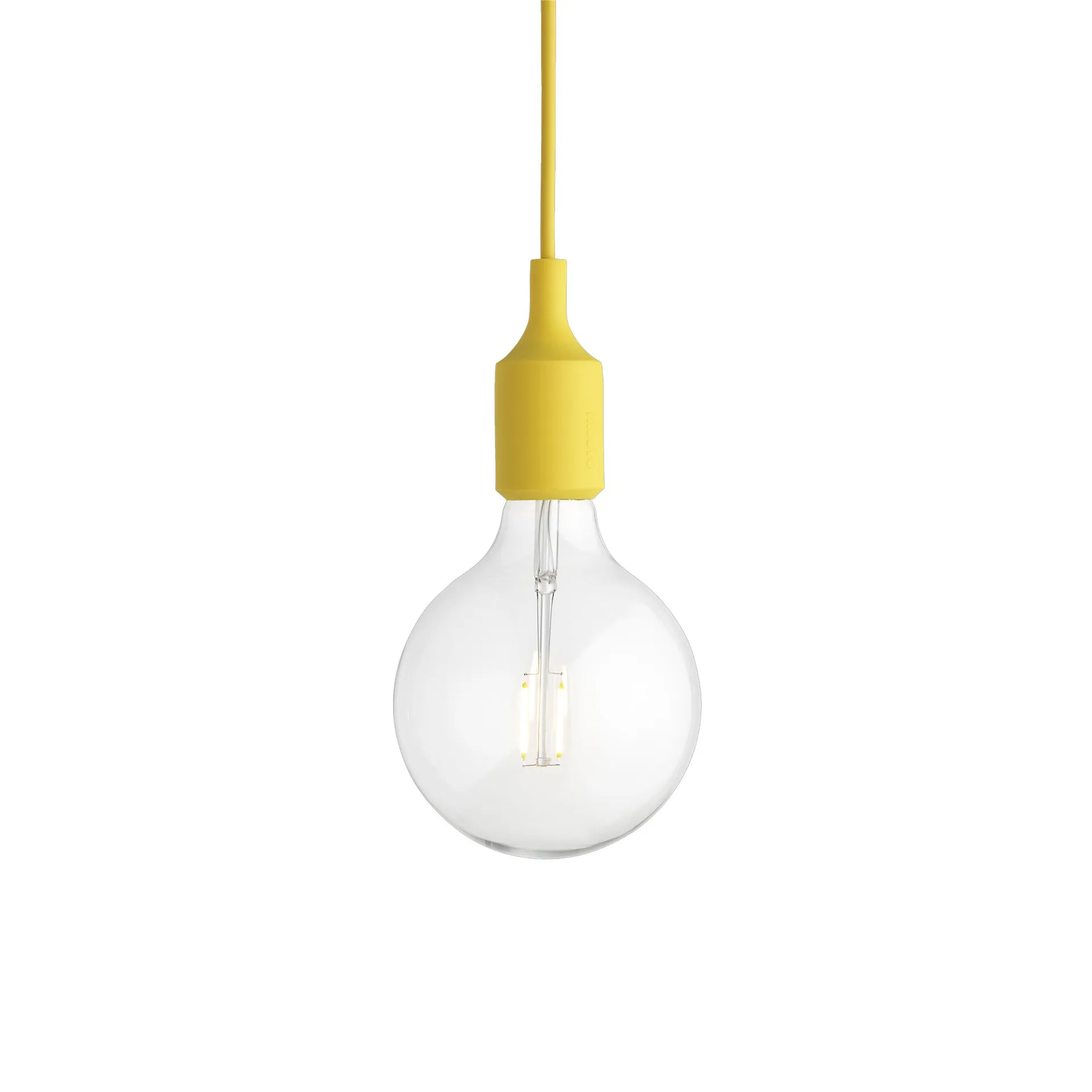Muuto E27 lampe, gul Muuto