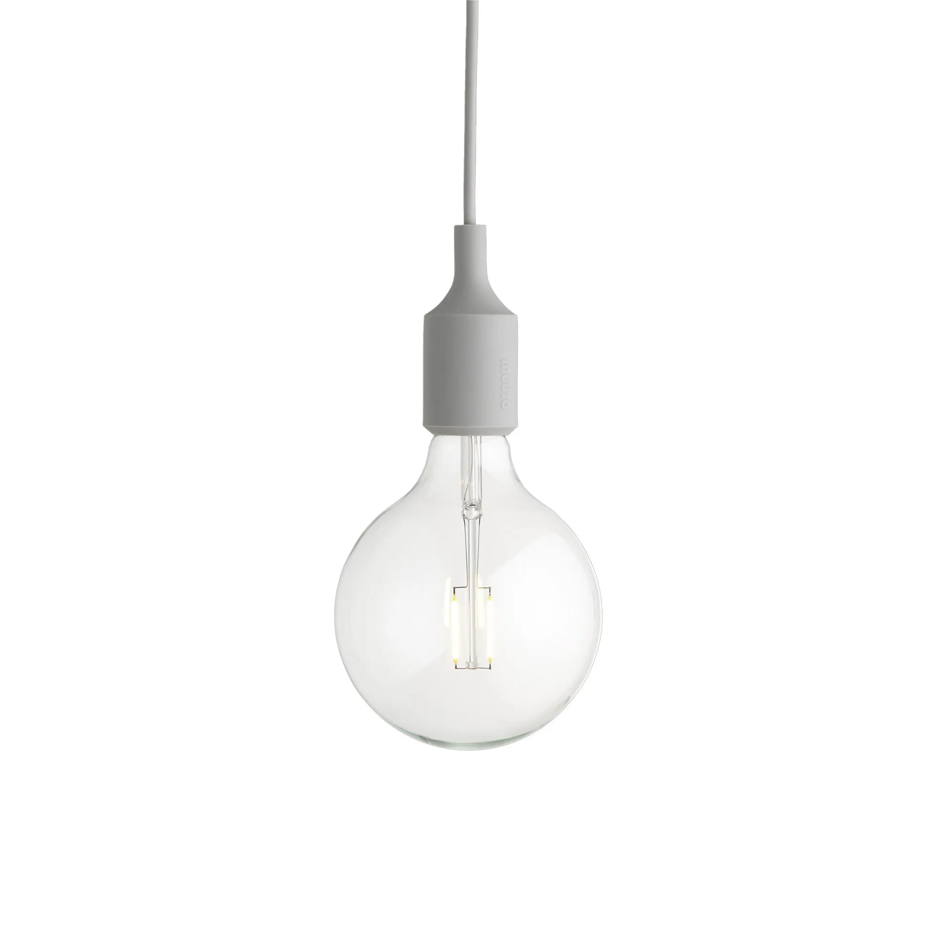 Muuto E27 lampe, lysegrå Muuto
