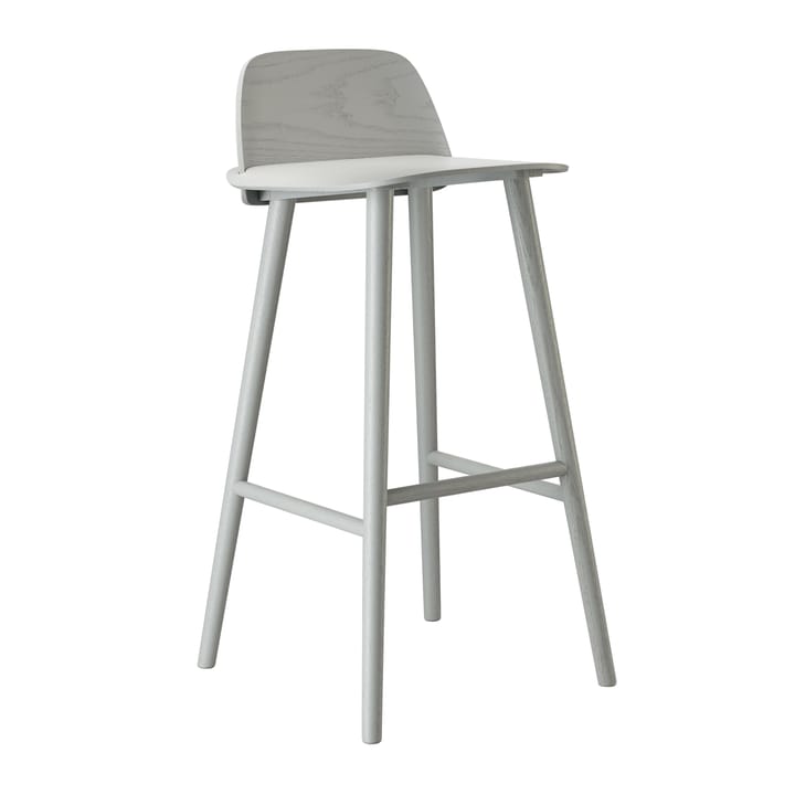 Nerd barstol 75 cm - grå - Muuto