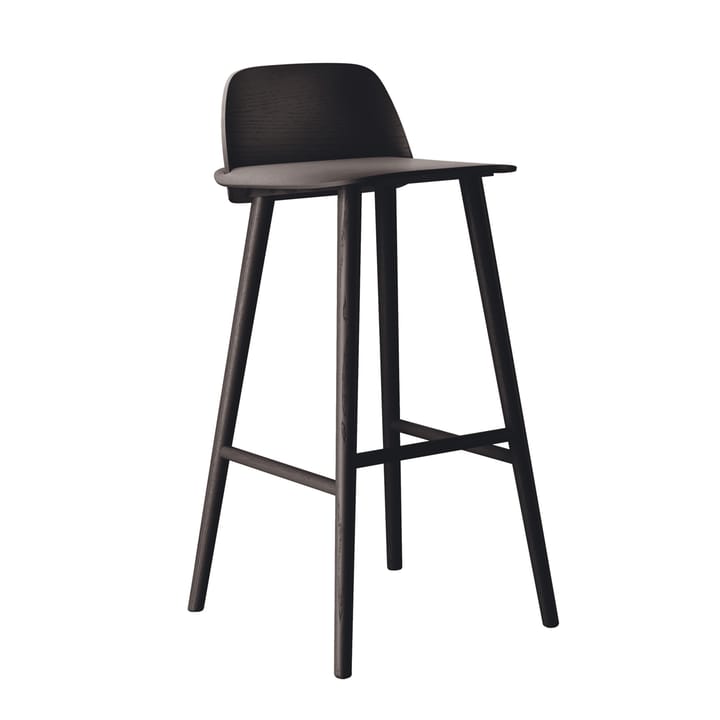 Nerd barstol 75 cm - sort - Muuto