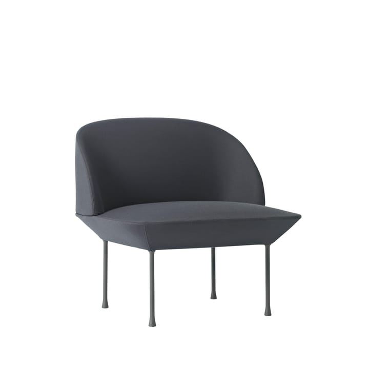 Oslo sofa 1-pers. - Steelcut 180, Dark Grey - Muuto