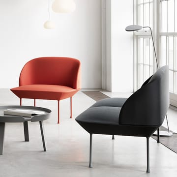 Oslo sofa 1-pers. - Steelcut 180, Dark Grey - Muuto