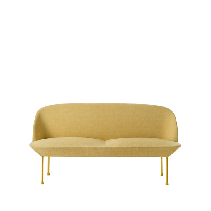 Oslo sofa 2-pers. - Hallingdal 407/Yellow - Muuto