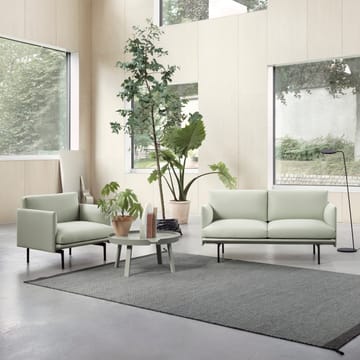 Ply uldtæppe 170x240 cm - mørkegrå - Muuto
