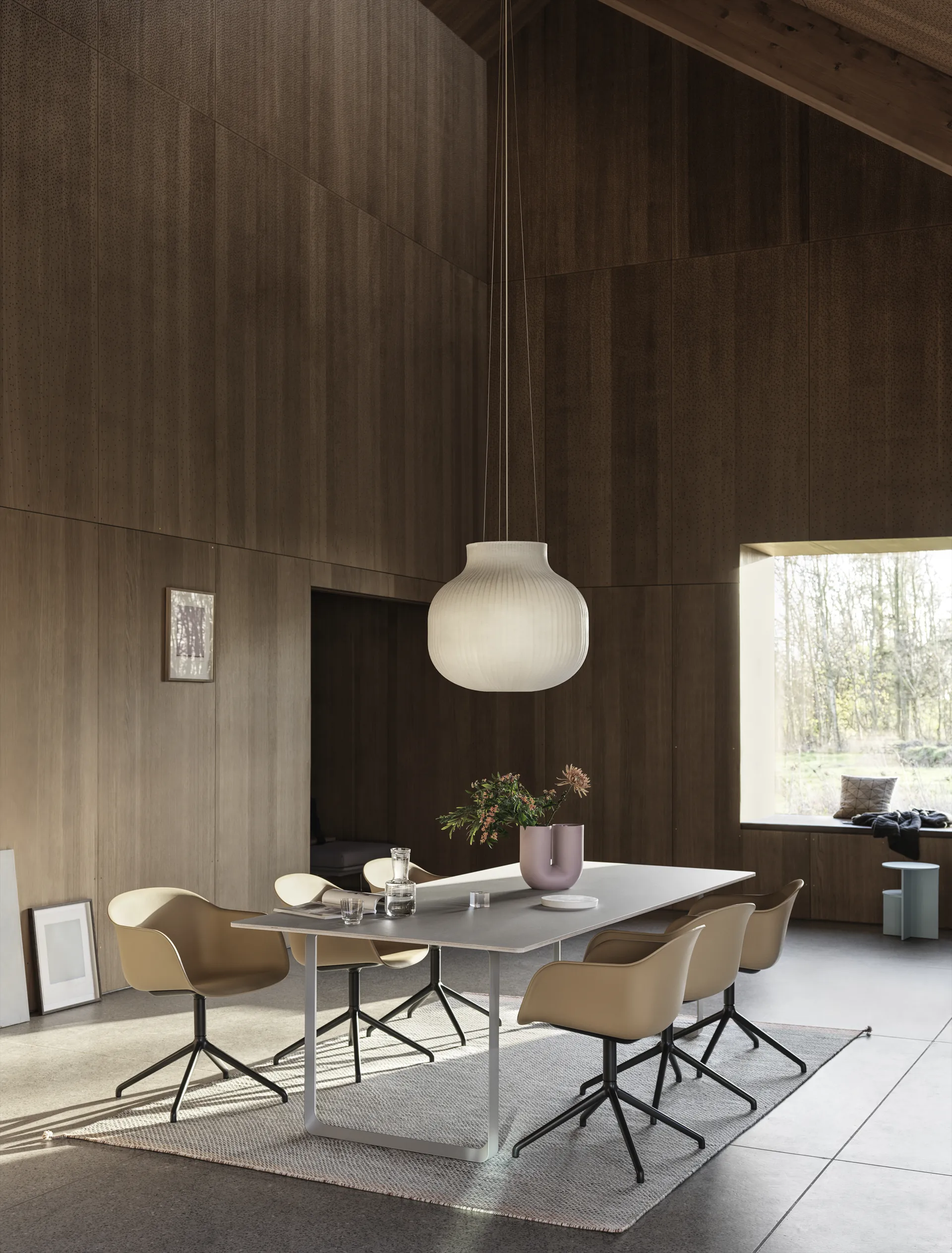 Ply uldtæppe 200x300 cm, Grey Muuto