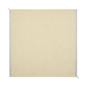 Ply uldtæppe 240x240 cm - Yellow - Muuto