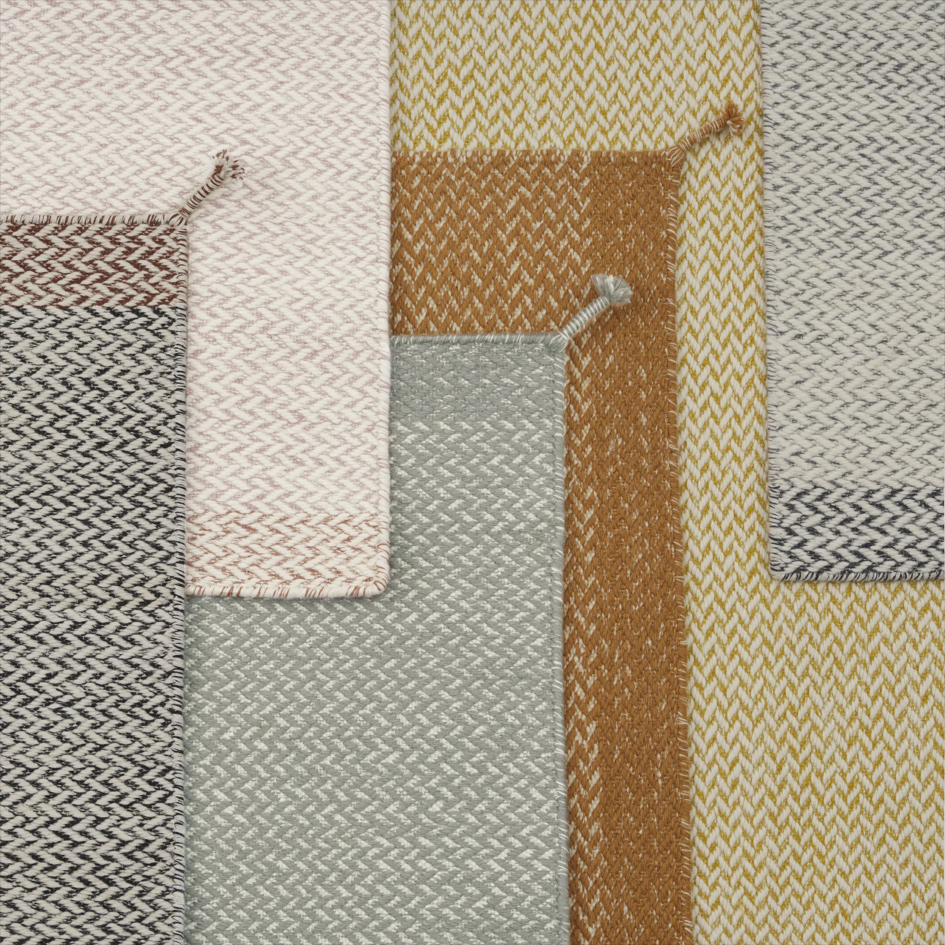 Ply uldtæppe 270 x 360 cm, Grey Muuto