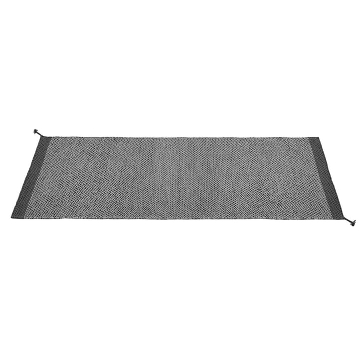 Ply uldtæppe 80x200 cm - Dark grey - Muuto