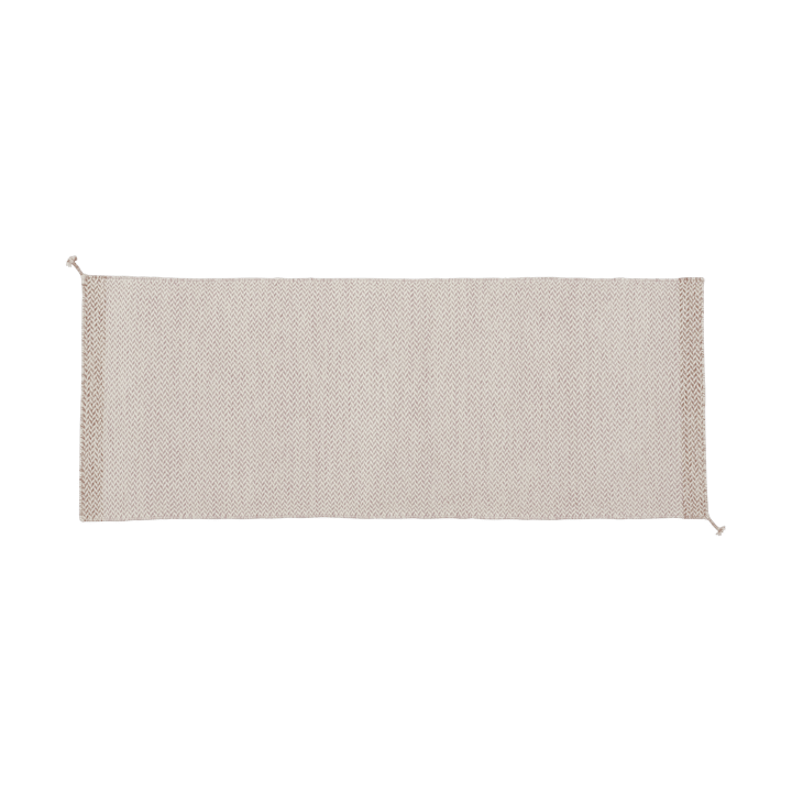 Ply uldtæppe 80x200 cm, Light Rose Muuto