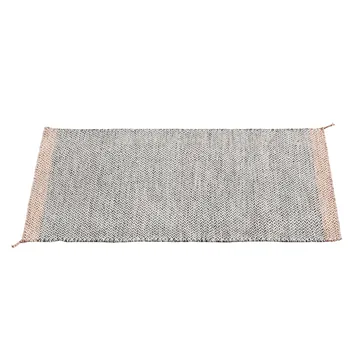 Ply uldtæppe 85 x 140 cm - sort-hvid - Muuto