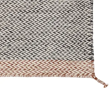 Ply uldtæppe 85 x 140 cm - sort-hvid - Muuto