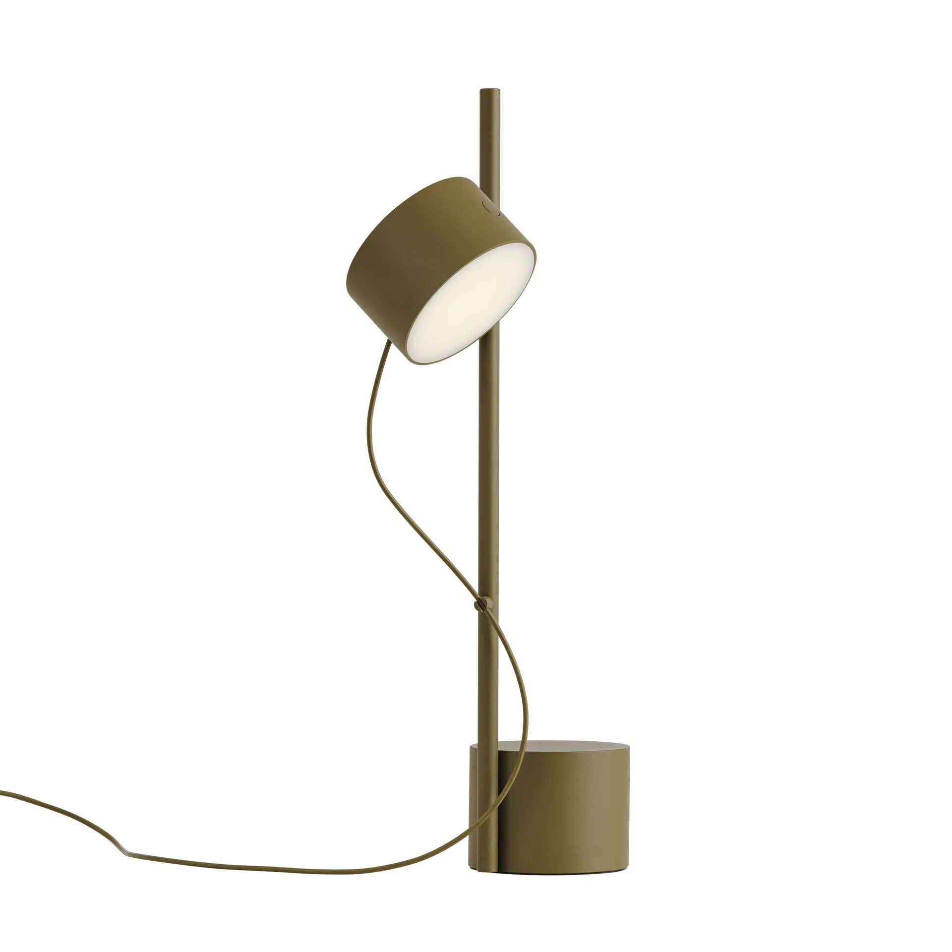 Post bordlampe, Brown-green Muuto