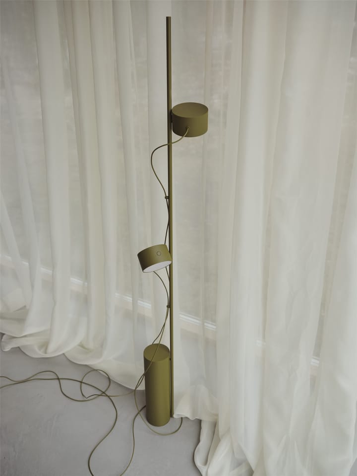 Post gulvlampe, Brown-green Muuto