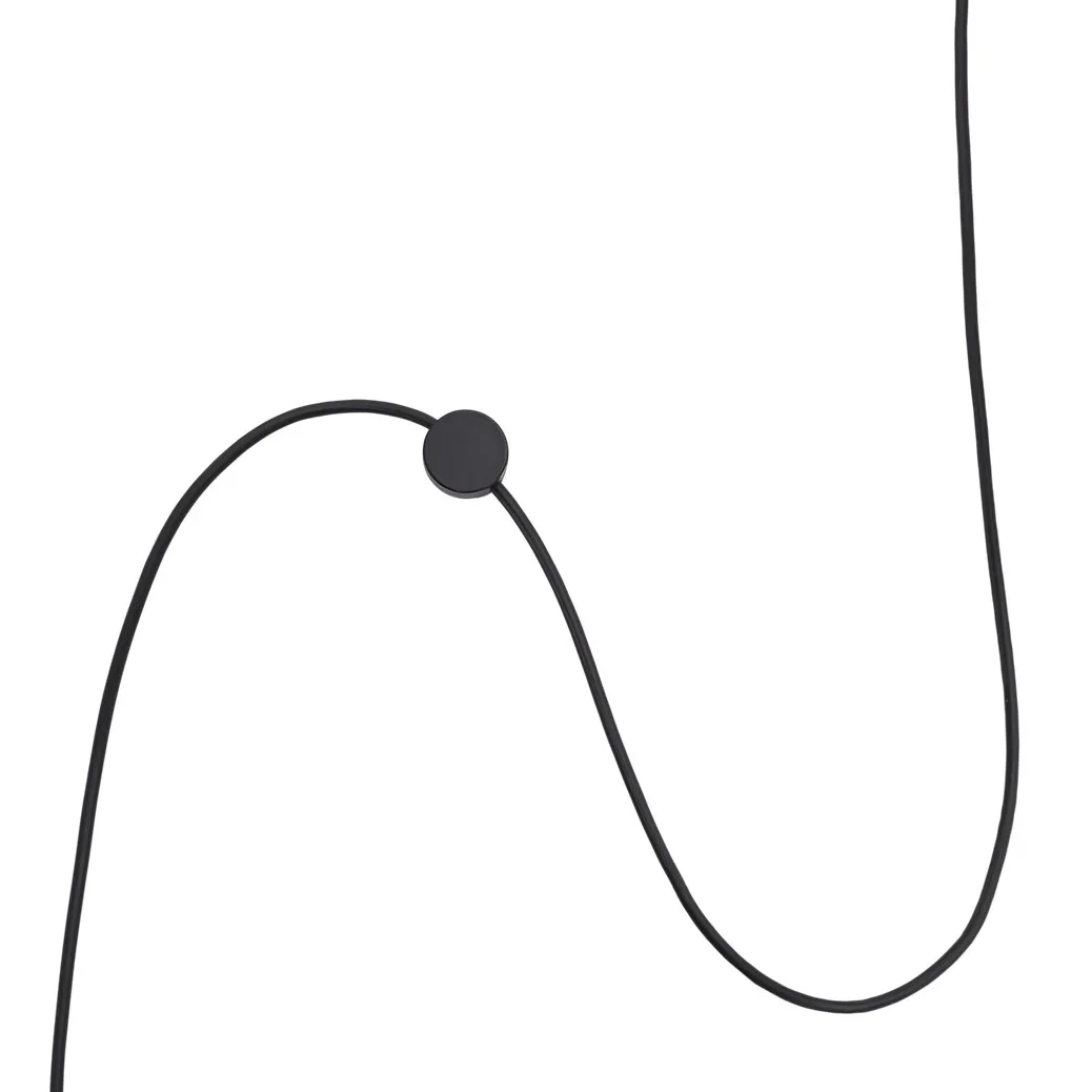 Post ledningsbeslag til væglampe, Sort Muuto