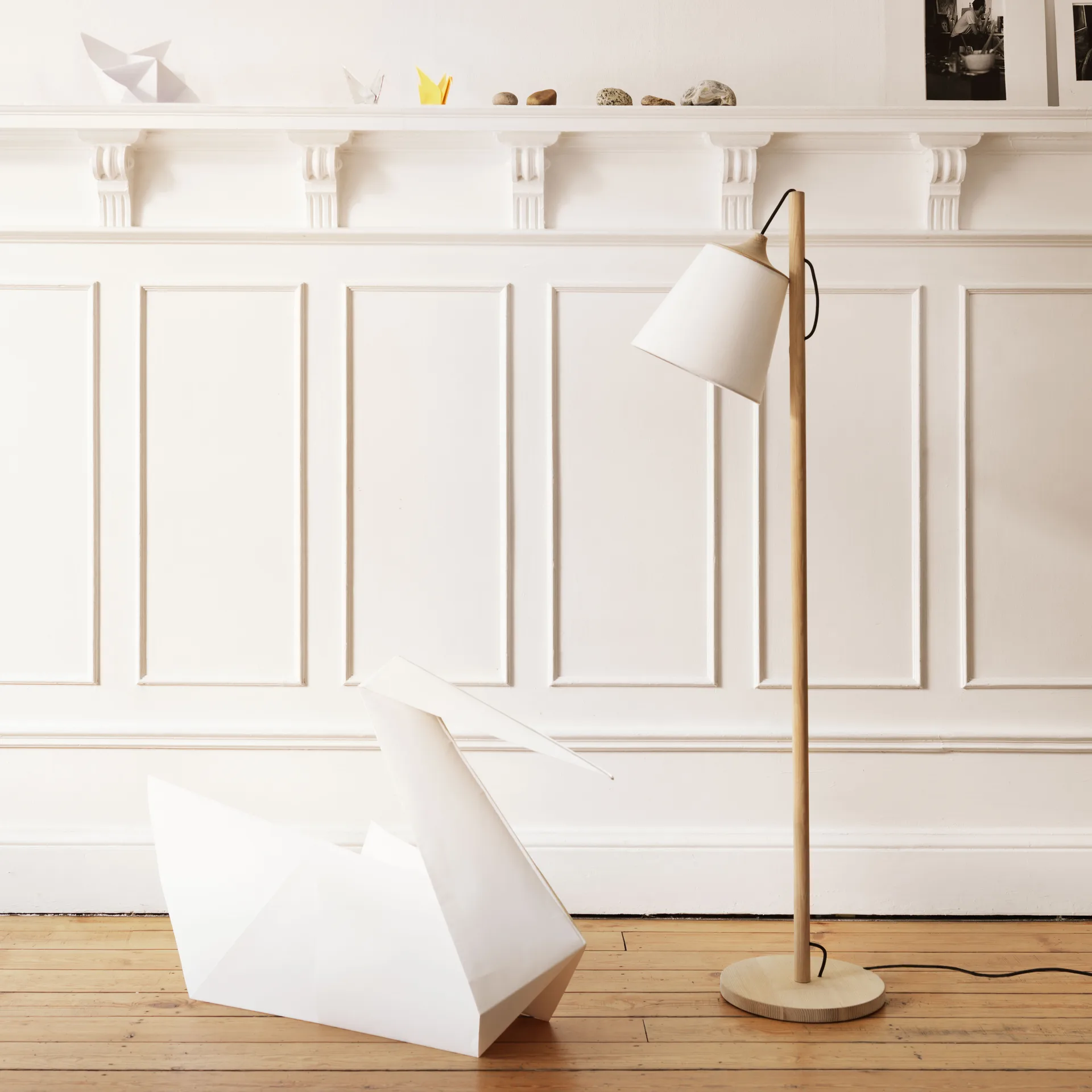 Pull gulvlampe, hvid Muuto
