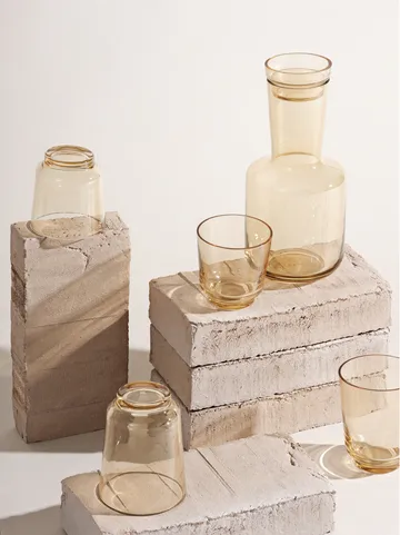 Raise glas 20 cl 2-pak - Ochre - Muuto