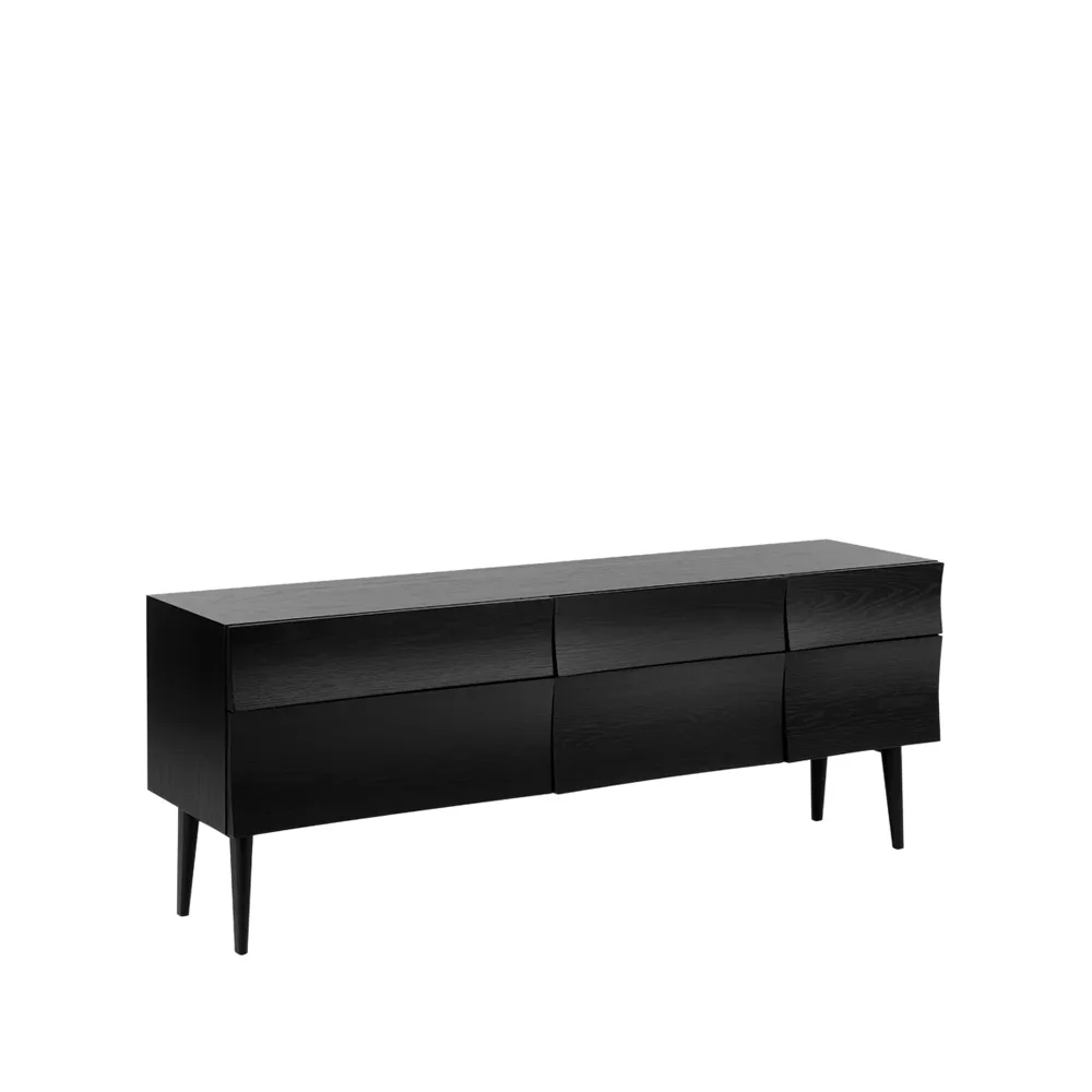 Reflect sideboard, Black large Muuto
