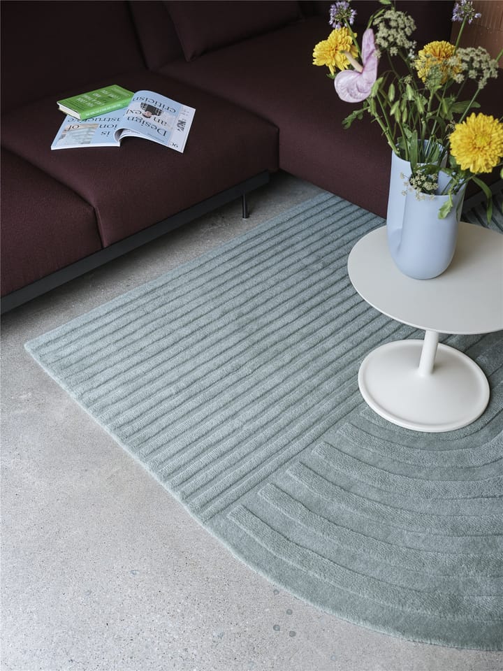 Relevo tæppe 170x240 cm, Sage green Muuto