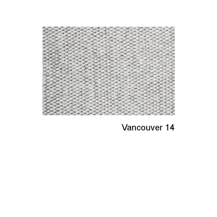 Rest sofa, 3-pers. stof Vancouver 14 light grey, ben i eg Muuto