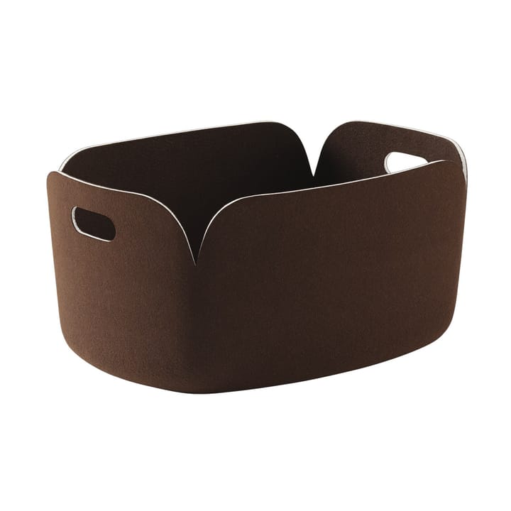 Restore opbevaringskurv - Dark Brown - Muuto