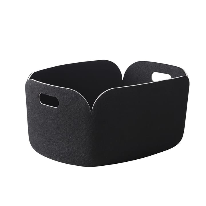 Restore opbevaringskurv - sort - Muuto