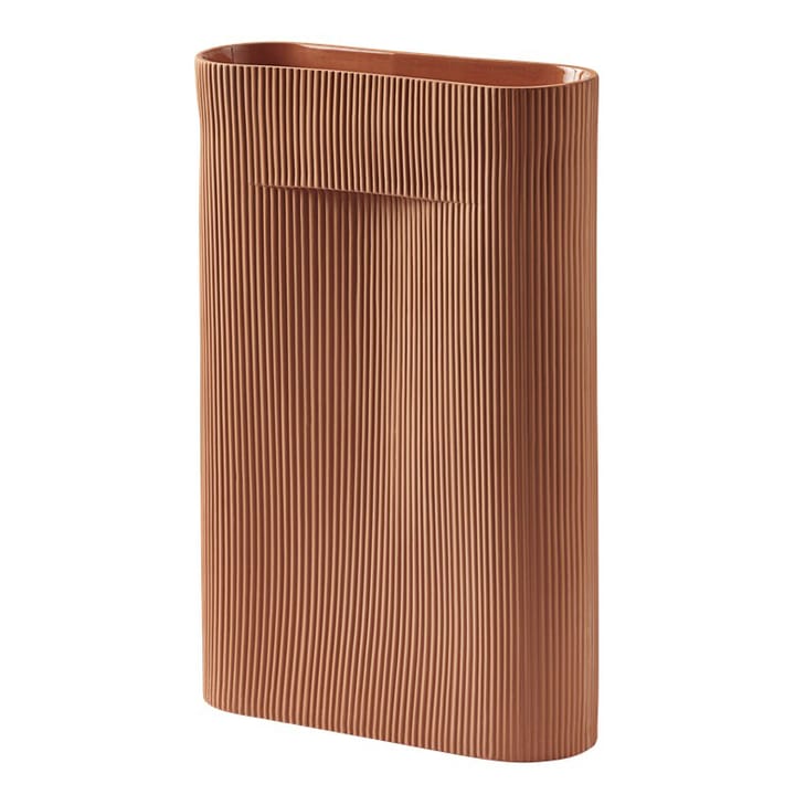 Ridge vase 48,5 cm - Terracotta - Muuto