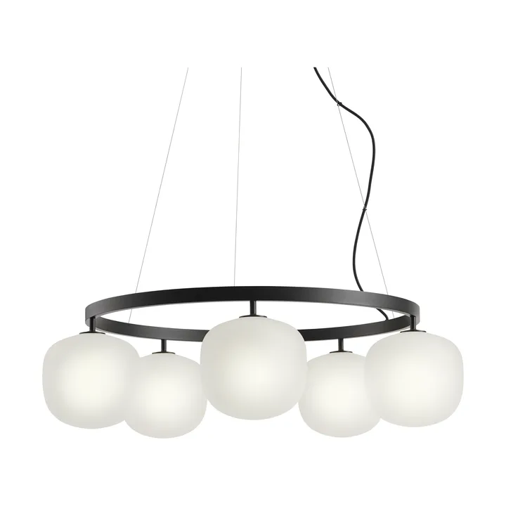Rime lysekrone - Black - Muuto