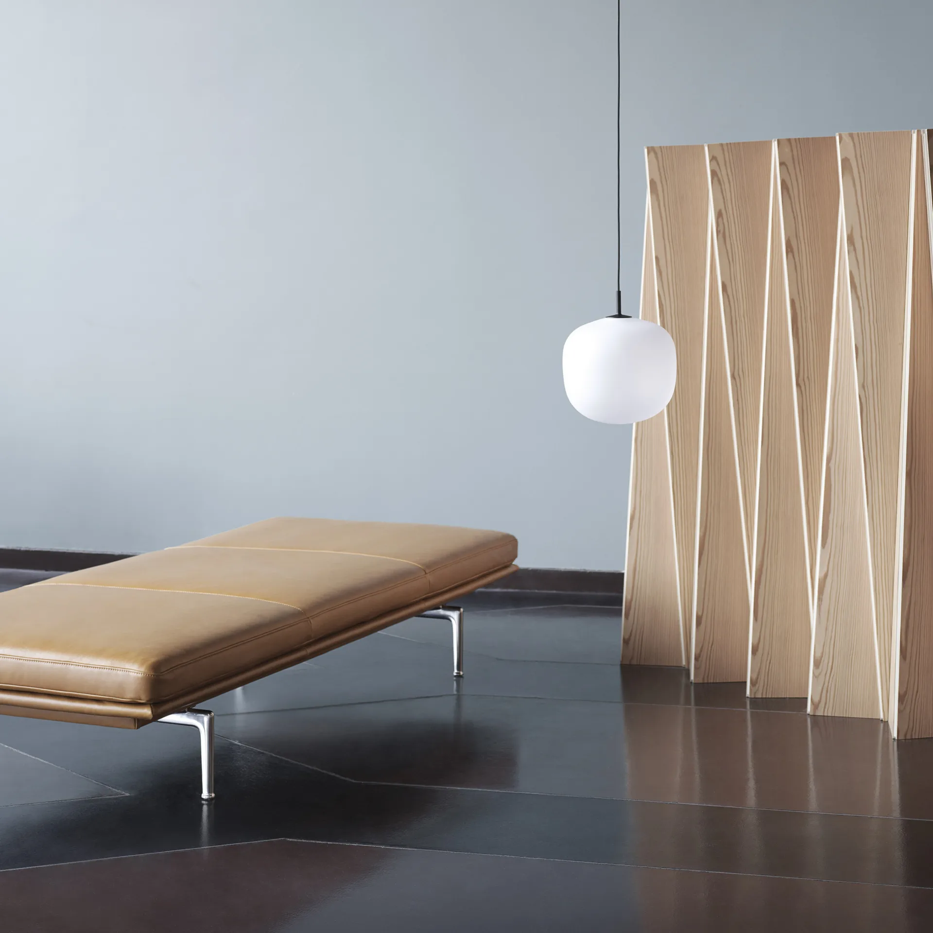 Rime pendel Ø25 cm, Sort Muuto