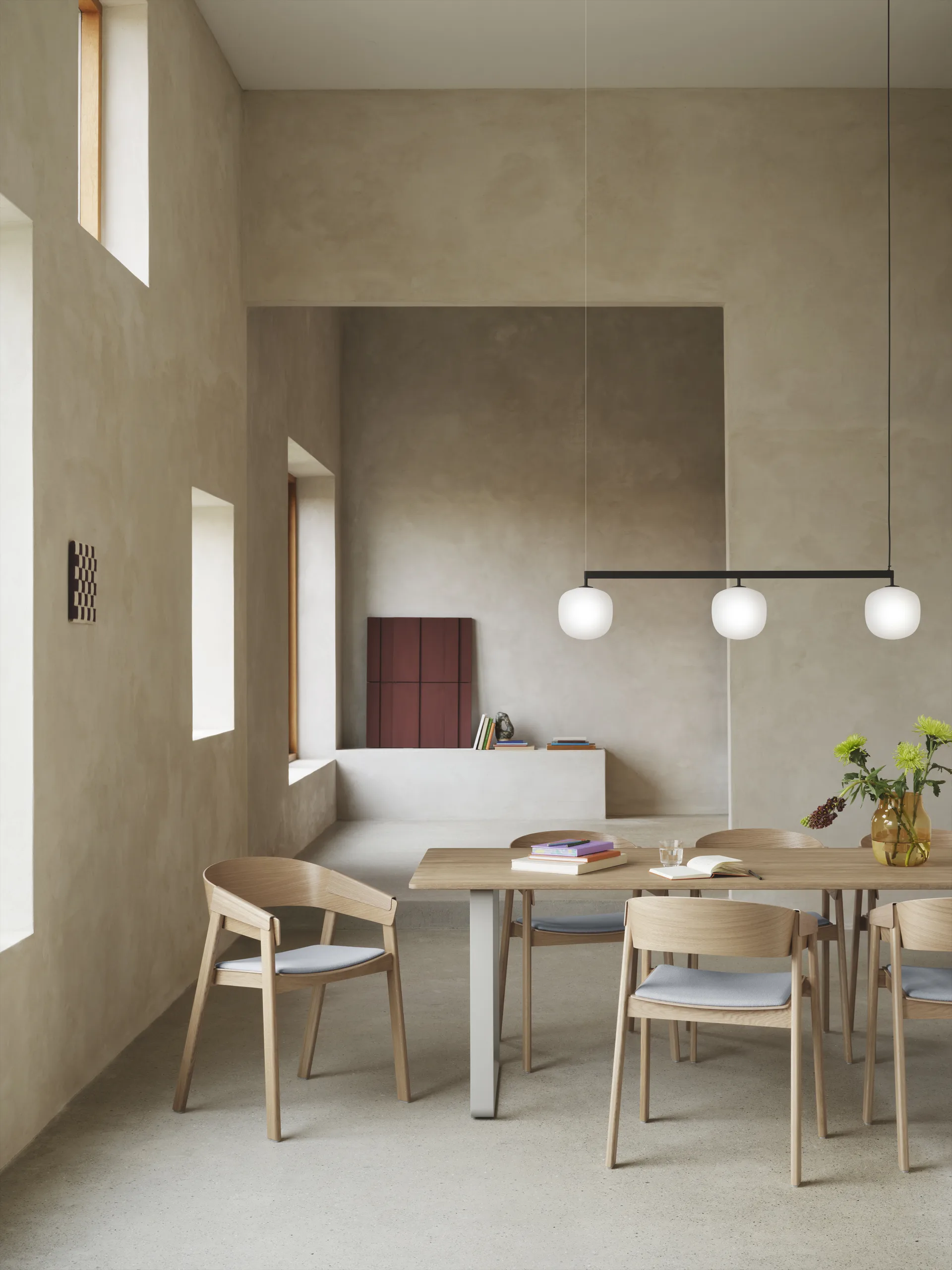 Rime Rail Lamp pendel, Black Muuto