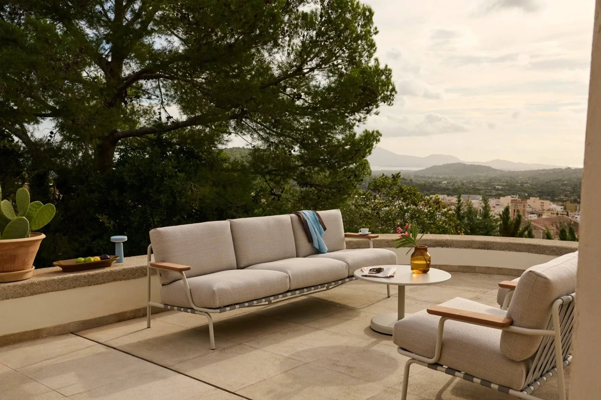 Settle 3-personers sofa, Laze 1 Grey Muuto