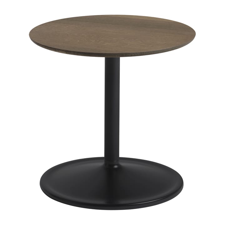 Soft sidebord 40 cm - Solid smoked oak/Black - Muuto