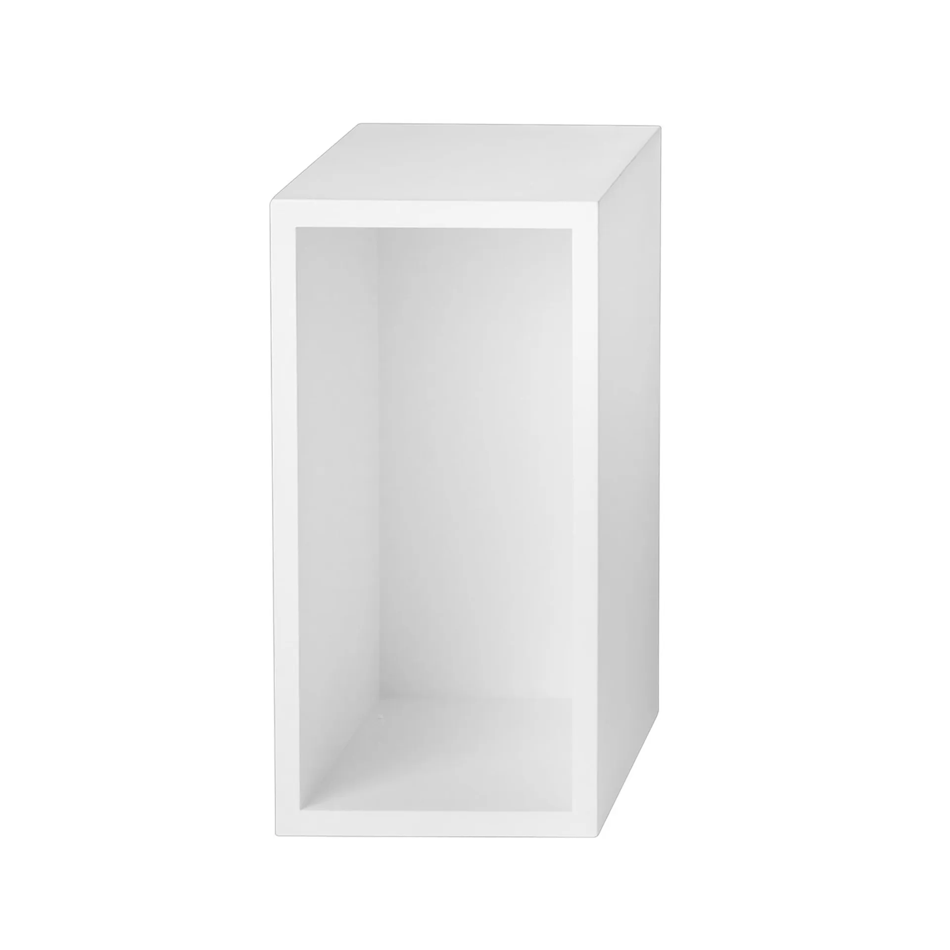 Stacked 2.0 hyldesystem med rygskive, small, hvid Muuto