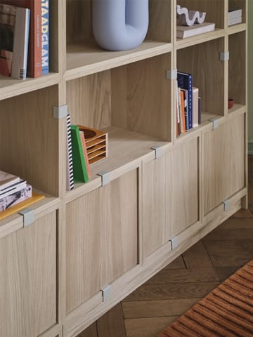 Stacked opbevaringssystem Bookcase Configuration 1 - Oak - Muuto